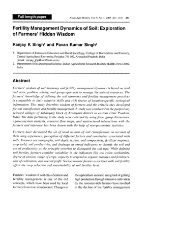 Más sobre La Clasificación de Suelos en la Ingeniería Geotécnica.