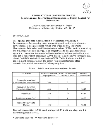 Más sobre Remediación de Suelos Contaminados